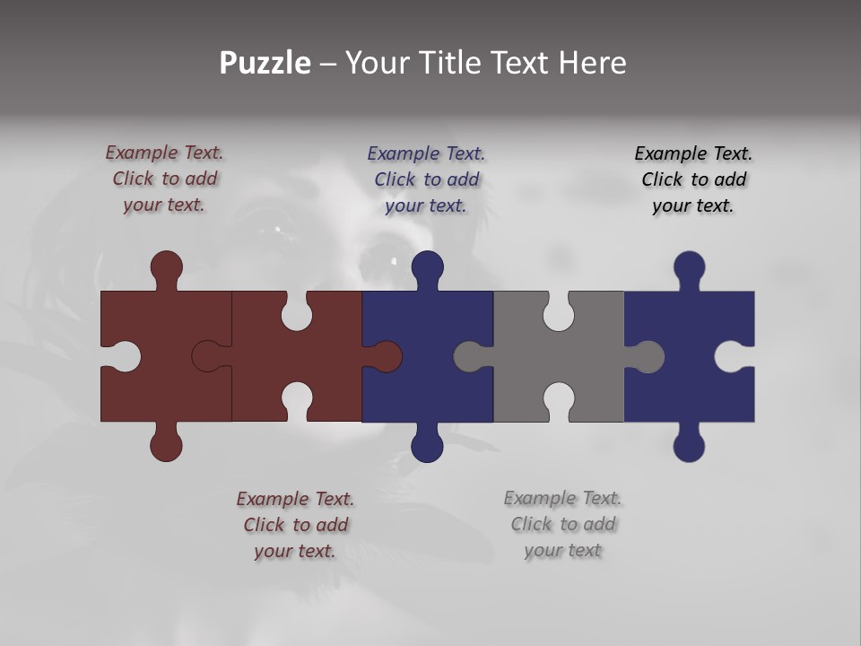 Gothic Girl Monster Blackbird PowerPoint Template