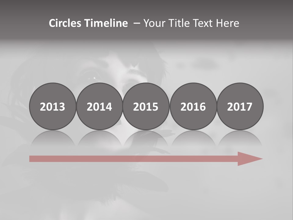 Gothic Girl Monster Blackbird PowerPoint Template