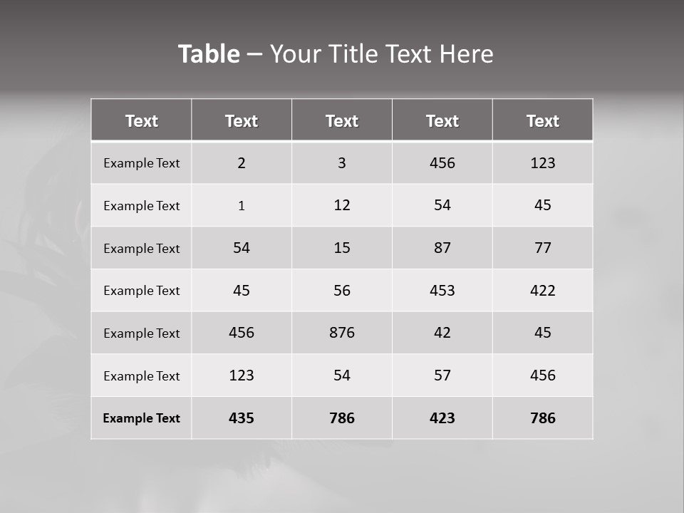 Gothic Girl Monster Blackbird PowerPoint Template