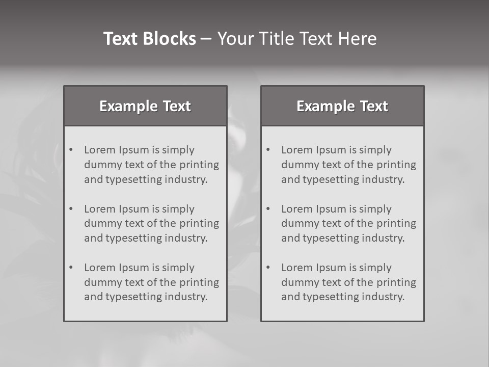 Gothic Girl Monster Blackbird PowerPoint Template