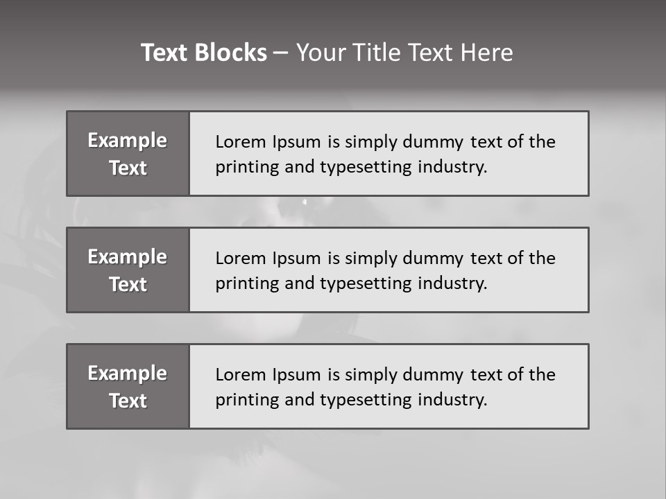 Gothic Girl Monster Blackbird PowerPoint Template