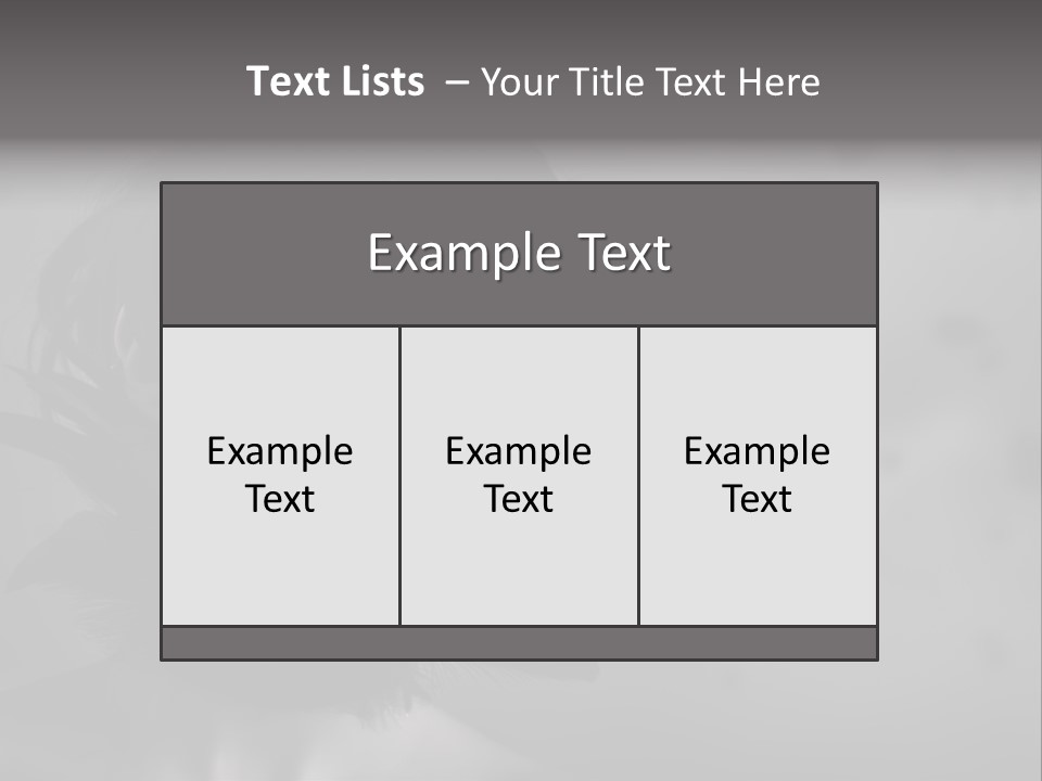 Gothic Girl Monster Blackbird PowerPoint Template