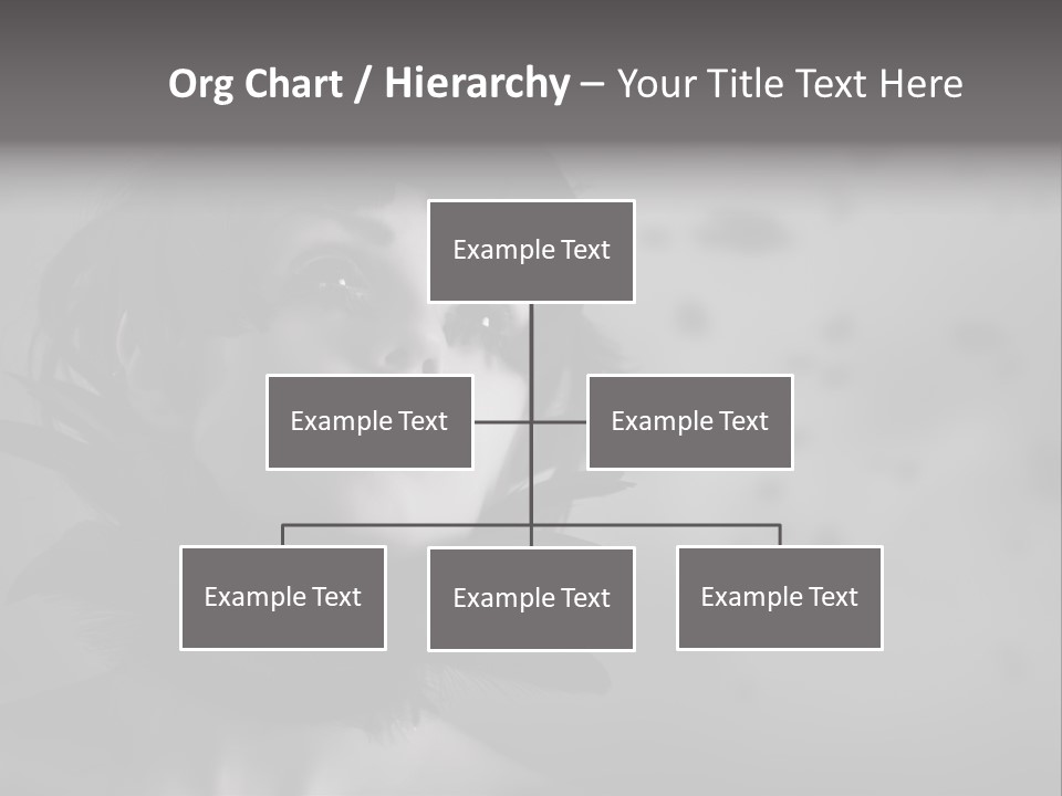 Gothic Girl Monster Blackbird PowerPoint Template