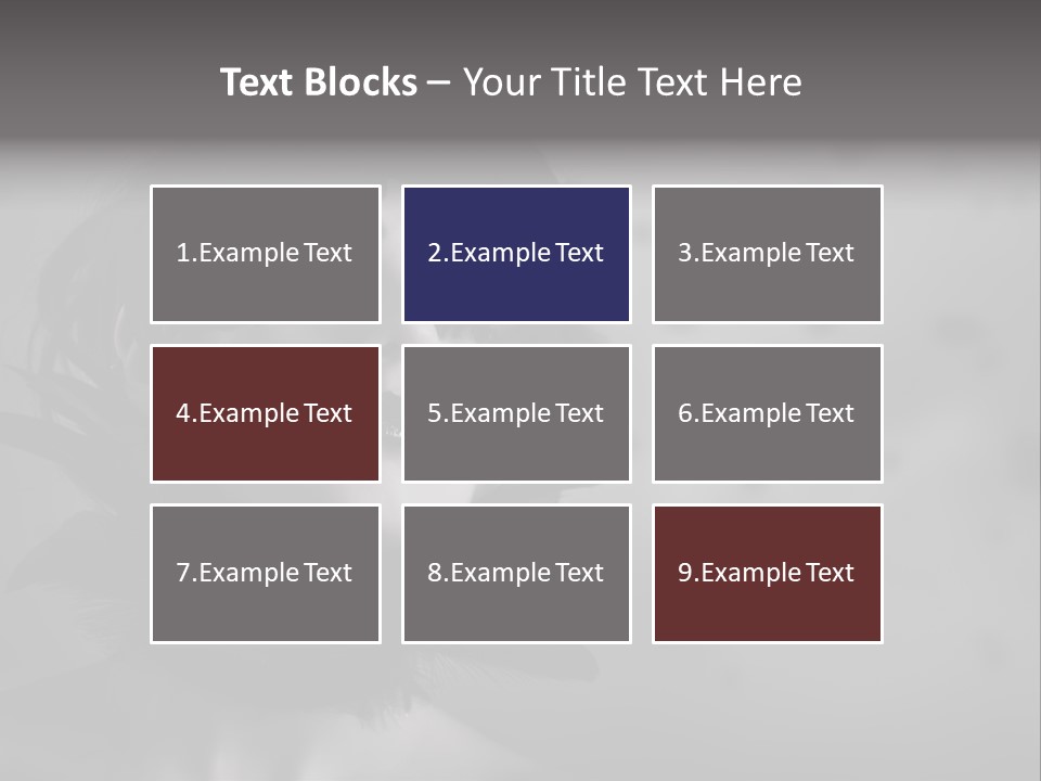 Gothic Girl Monster Blackbird PowerPoint Template