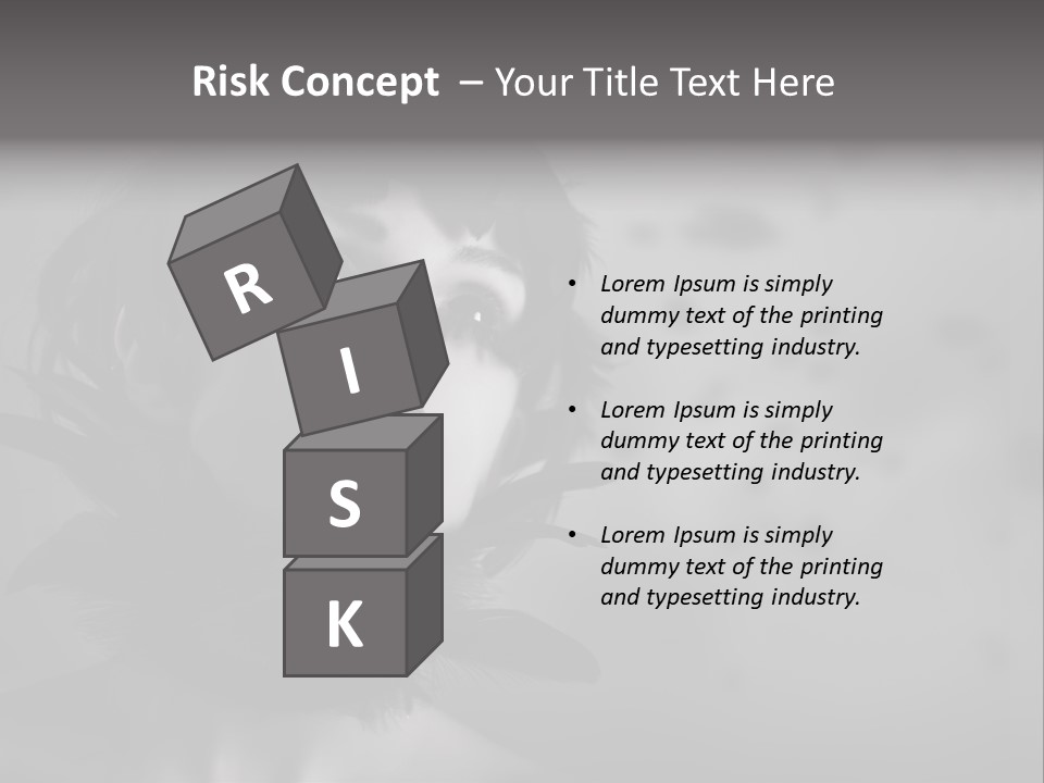 Gothic Girl Monster Blackbird PowerPoint Template