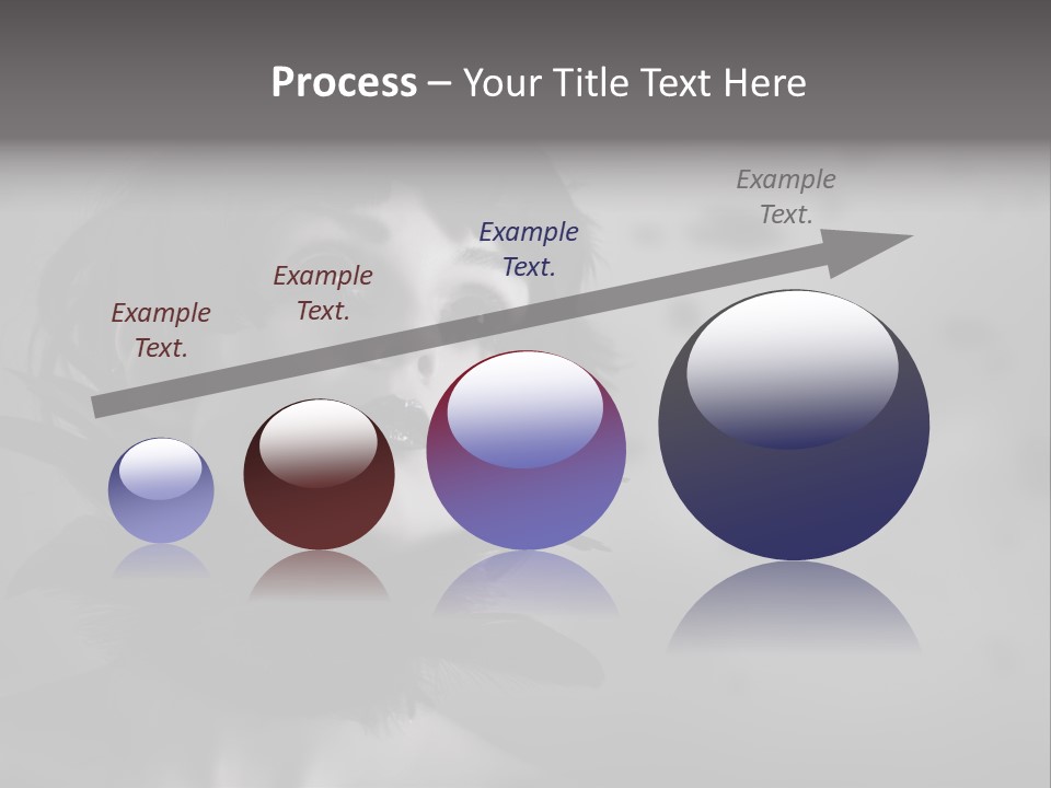 Gothic Girl Monster Blackbird PowerPoint Template