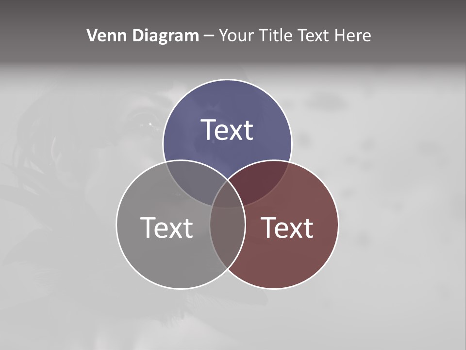 Gothic Girl Monster Blackbird PowerPoint Template