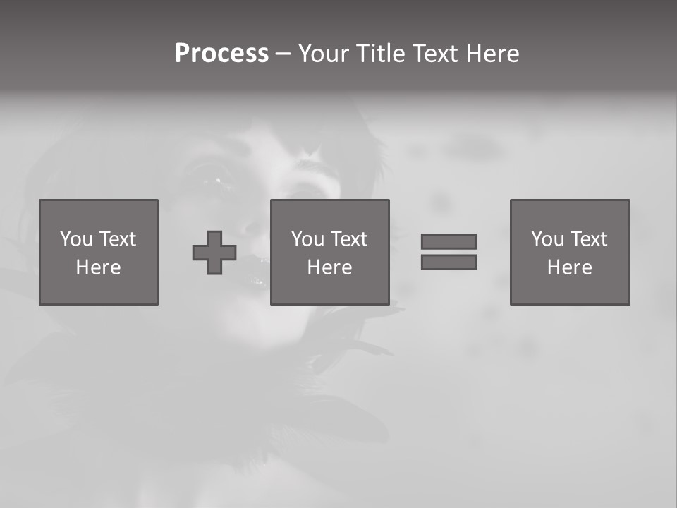 Gothic Girl Monster Blackbird PowerPoint Template