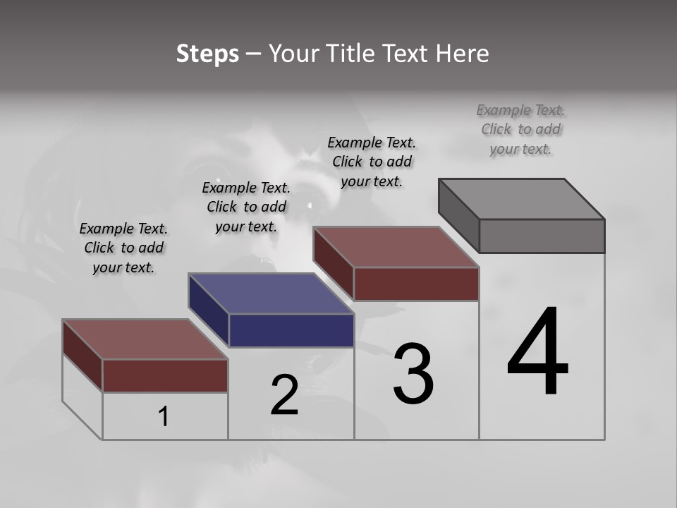 Gothic Girl Monster Blackbird PowerPoint Template