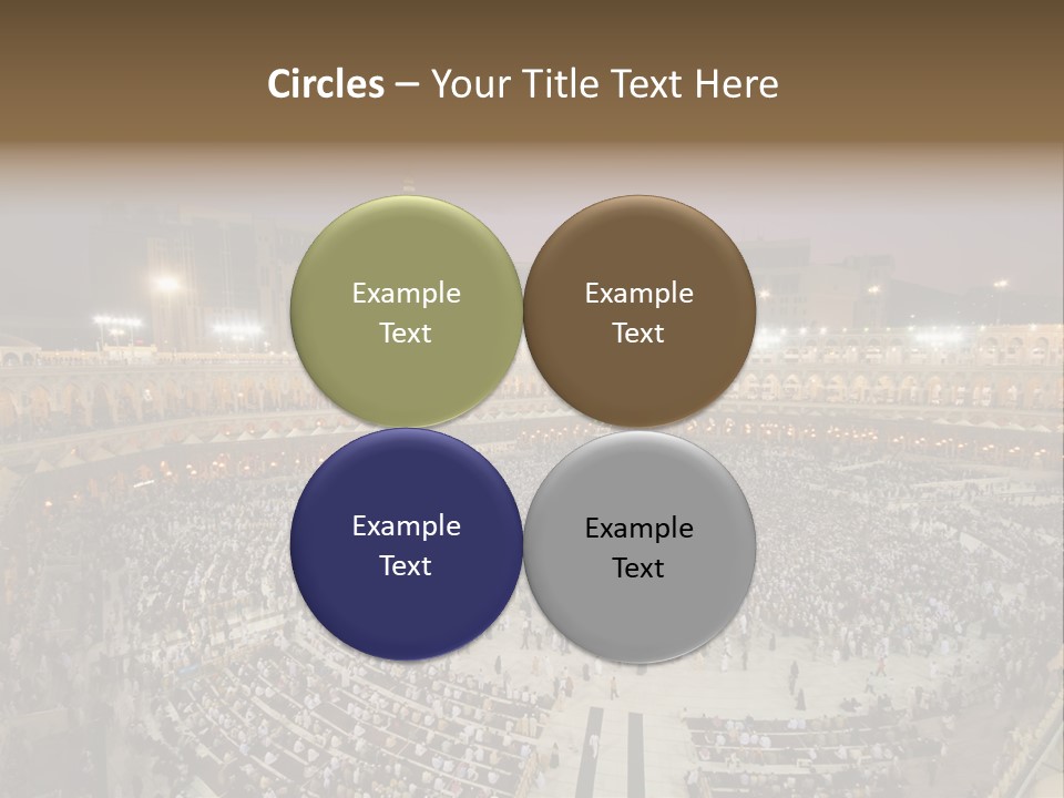 Holiest Holy Muslim PowerPoint Template