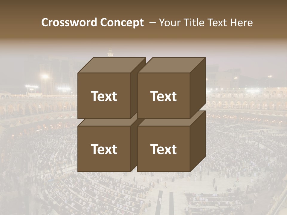 Holiest Holy Muslim PowerPoint Template