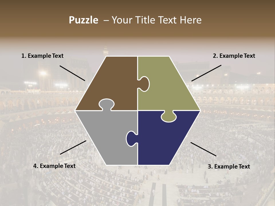 Holiest Holy Muslim PowerPoint Template