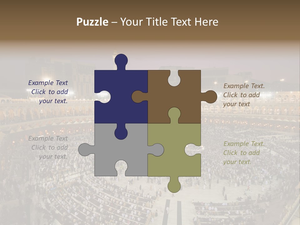 Holiest Holy Muslim PowerPoint Template