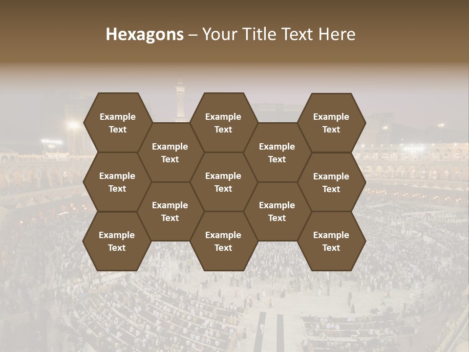 Holiest Holy Muslim PowerPoint Template