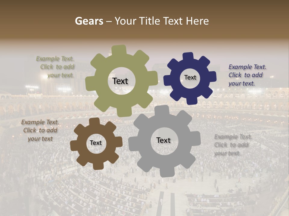 Holiest Holy Muslim PowerPoint Template