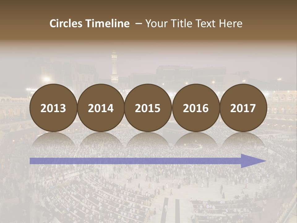 Holiest Holy Muslim PowerPoint Template