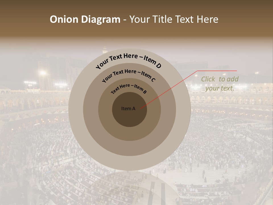 Holiest Holy Muslim PowerPoint Template