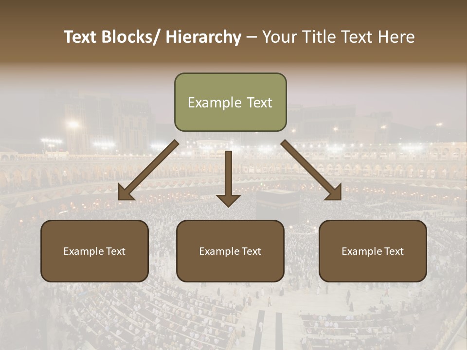Holiest Holy Muslim PowerPoint Template