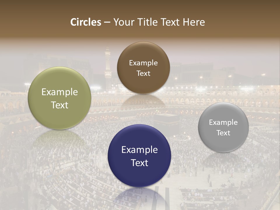 Holiest Holy Muslim PowerPoint Template