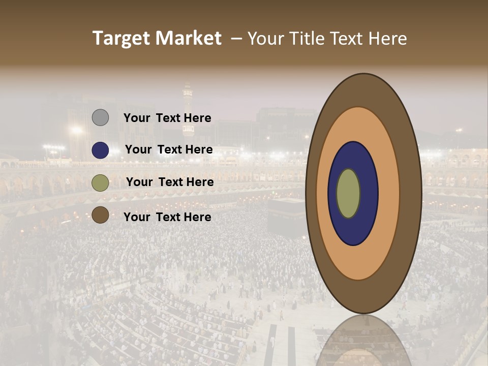 Holiest Holy Muslim PowerPoint Template