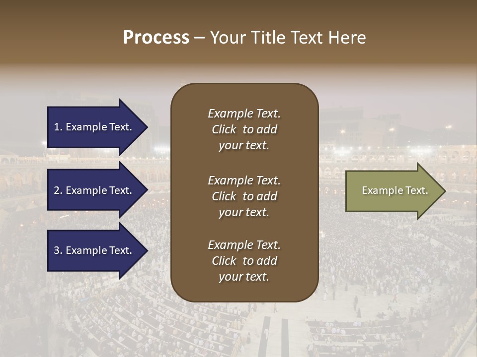 Holiest Holy Muslim PowerPoint Template