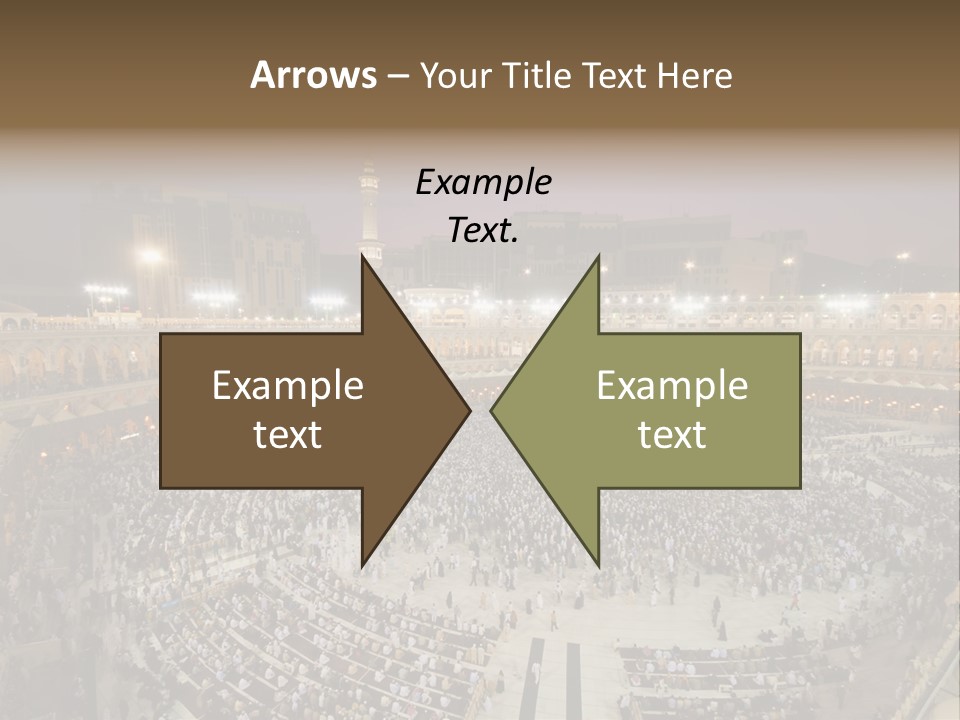 Holiest Holy Muslim PowerPoint Template