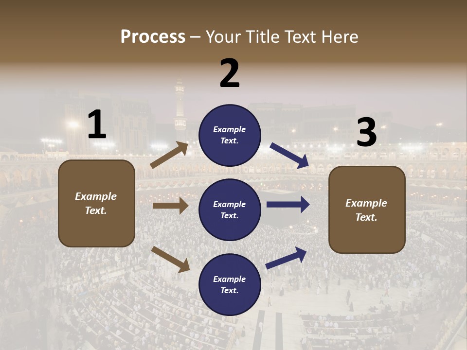 Holiest Holy Muslim PowerPoint Template