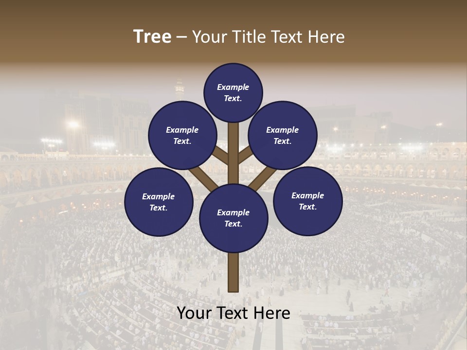 Holiest Holy Muslim PowerPoint Template