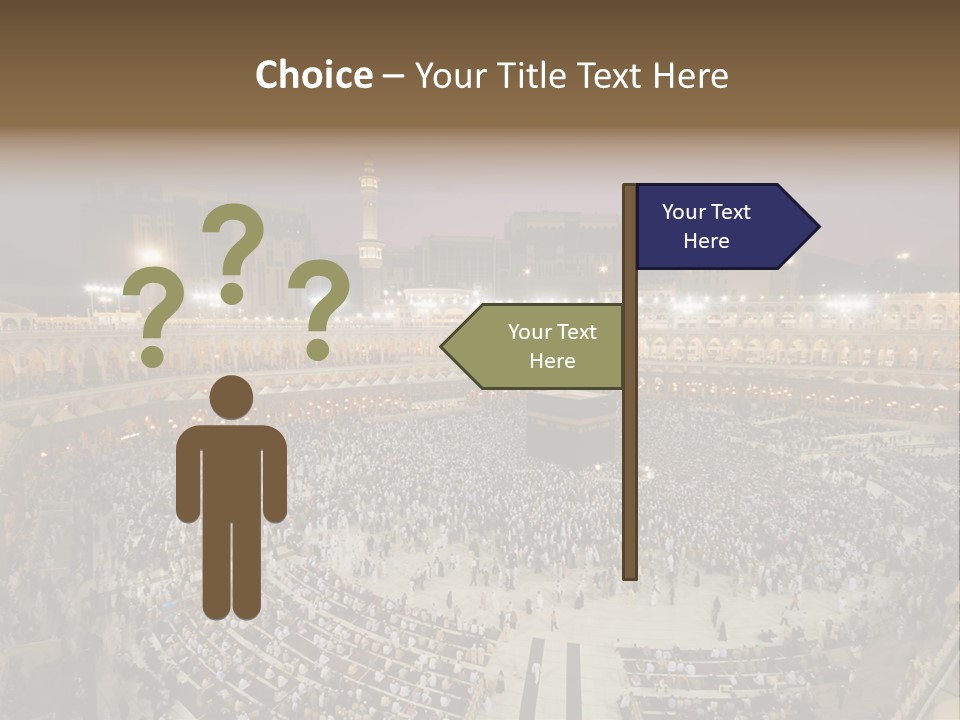 Holiest Holy Muslim PowerPoint Template