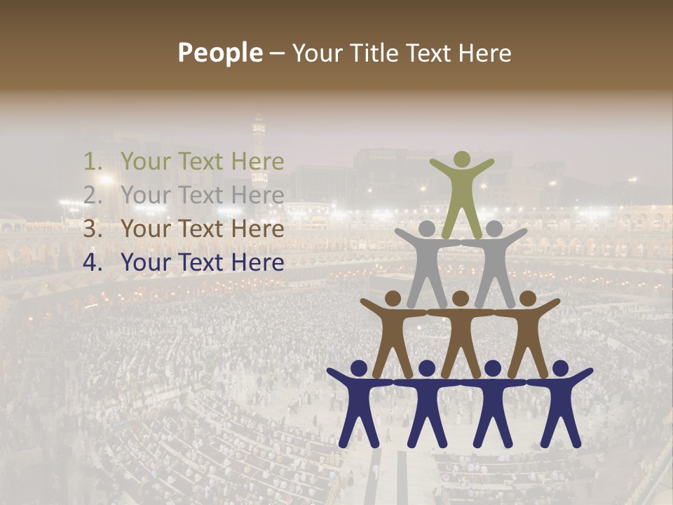 Holiest Holy Muslim PowerPoint Template