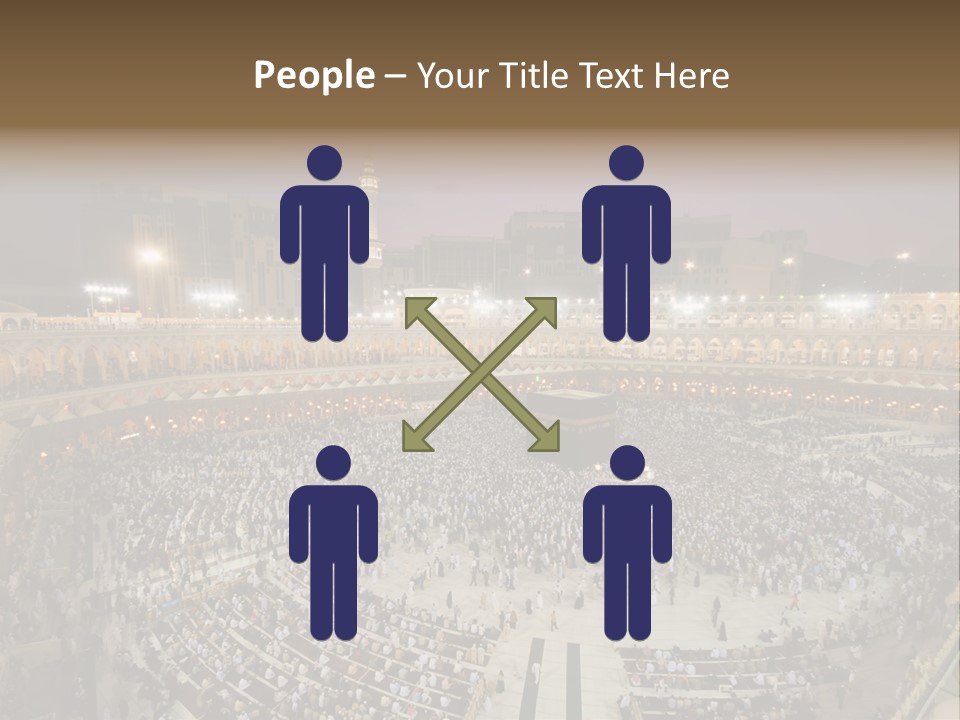 Holiest Holy Muslim PowerPoint Template