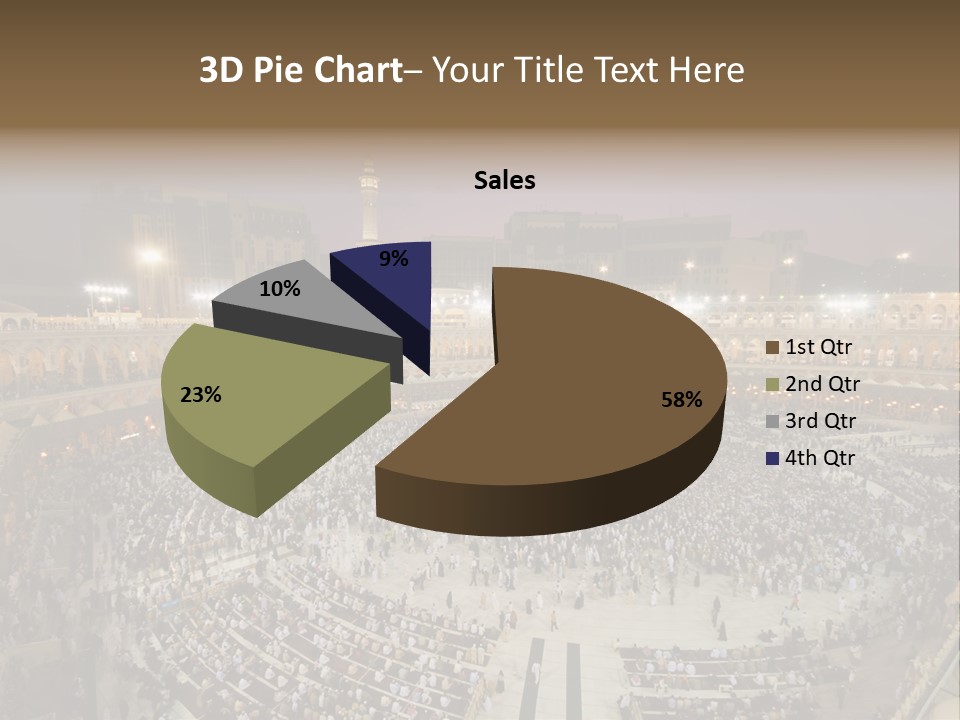 Holiest Holy Muslim PowerPoint Template