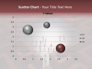 Men Maze People PowerPoint Template