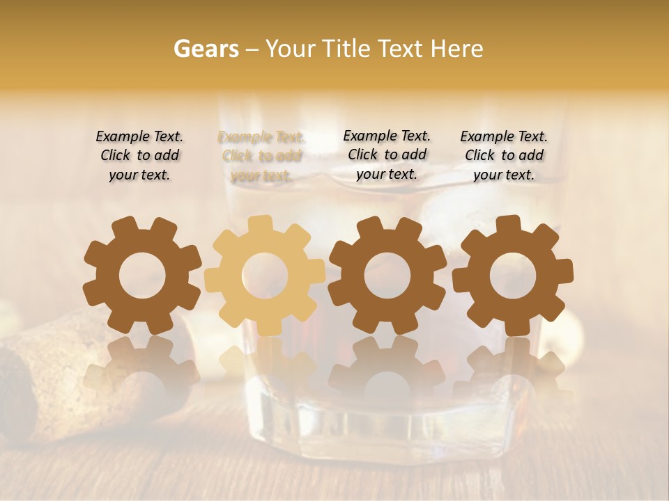 Spirit Wooden Liquid PowerPoint Template