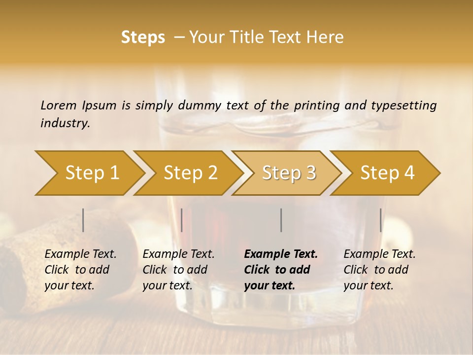 Spirit Wooden Liquid PowerPoint Template