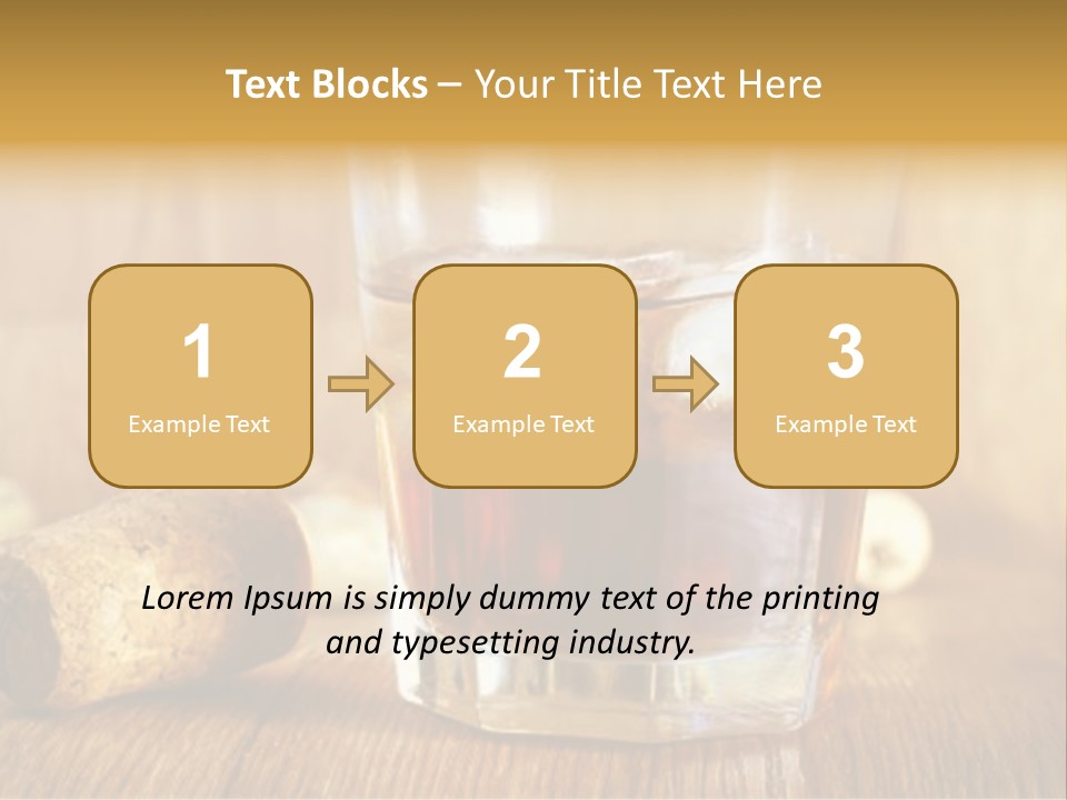 Spirit Wooden Liquid PowerPoint Template