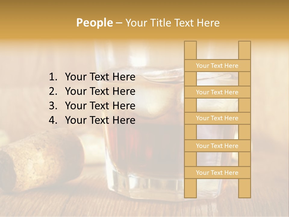 Spirit Wooden Liquid PowerPoint Template