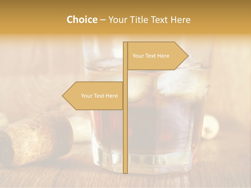 Spirit Wooden Liquid PowerPoint Template