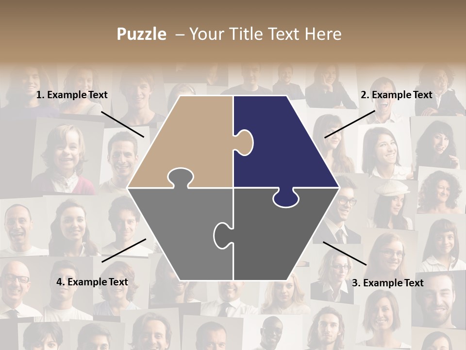 Elder Young Group PowerPoint Template