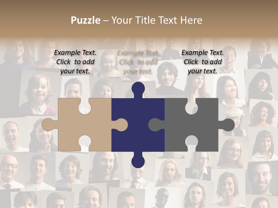 Elder Young Group PowerPoint Template