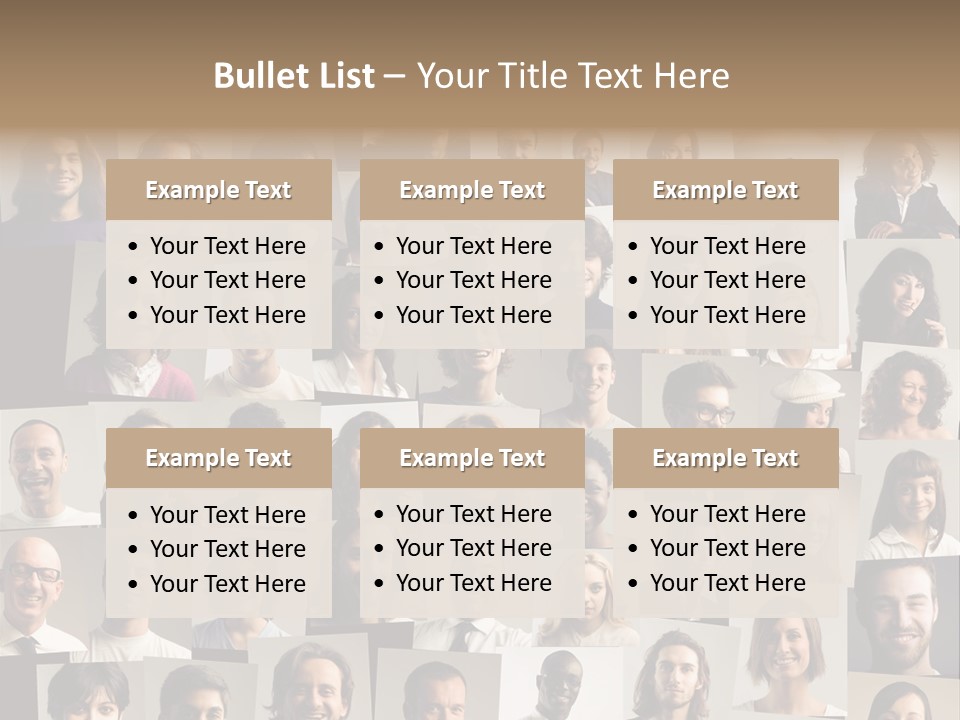 Elder Young Group PowerPoint Template