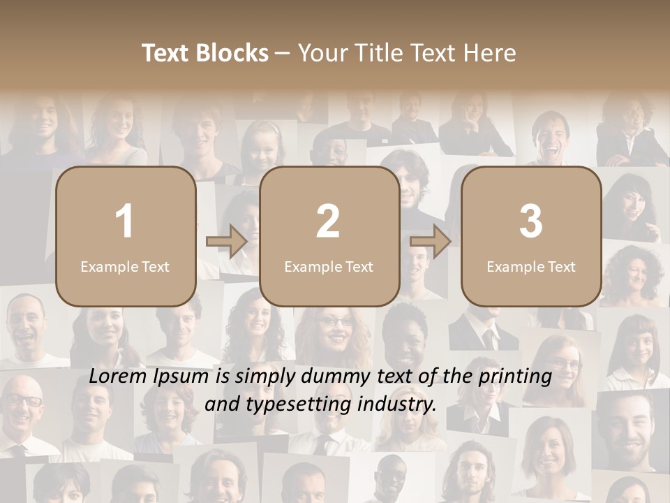 Elder Young Group PowerPoint Template
