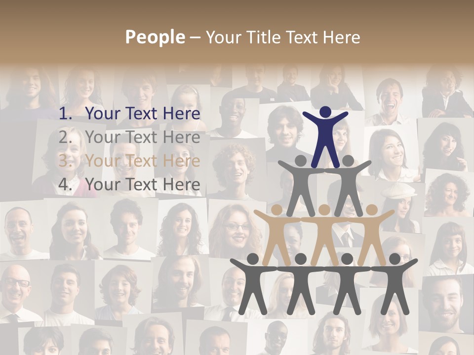 Elder Young Group PowerPoint Template