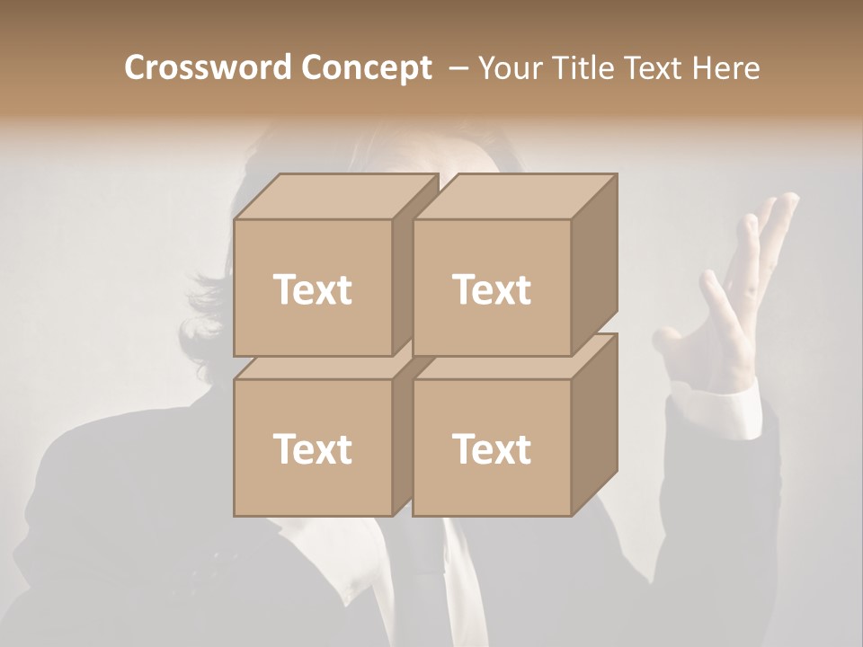 Leader Anger Mobile PowerPoint Template