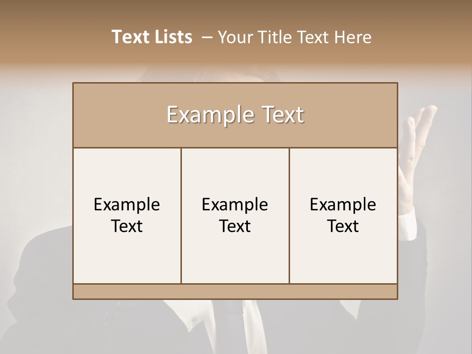 Leader Anger Mobile PowerPoint Template