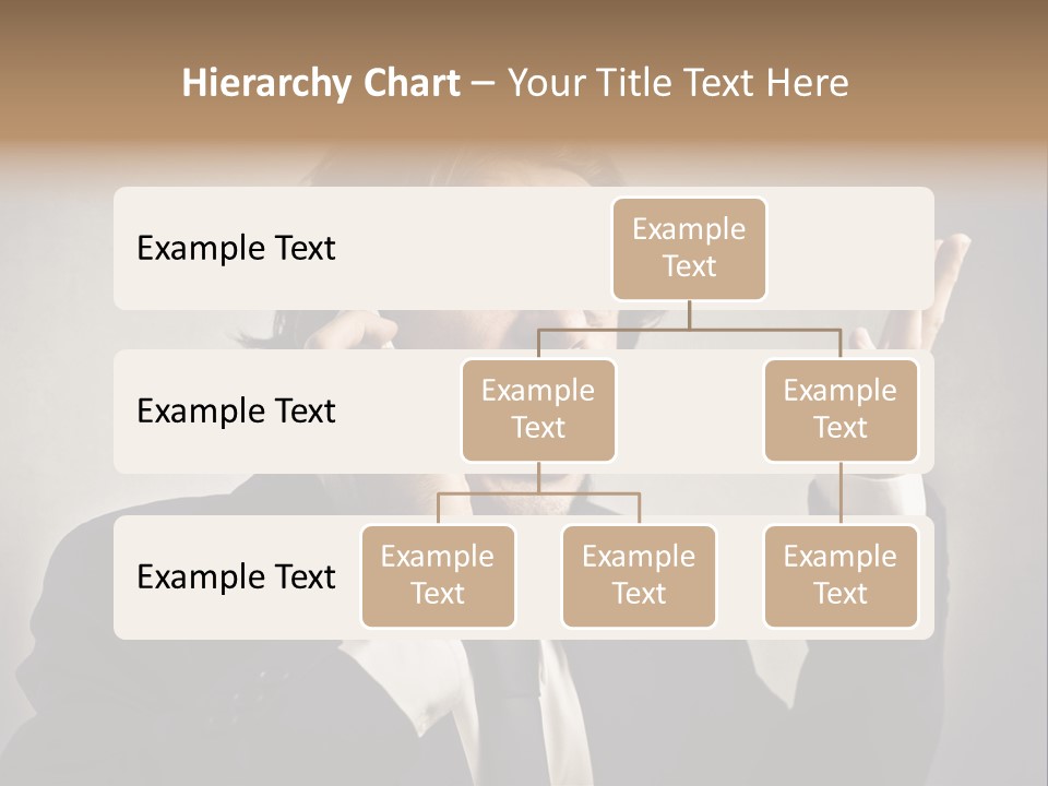 Leader Anger Mobile PowerPoint Template