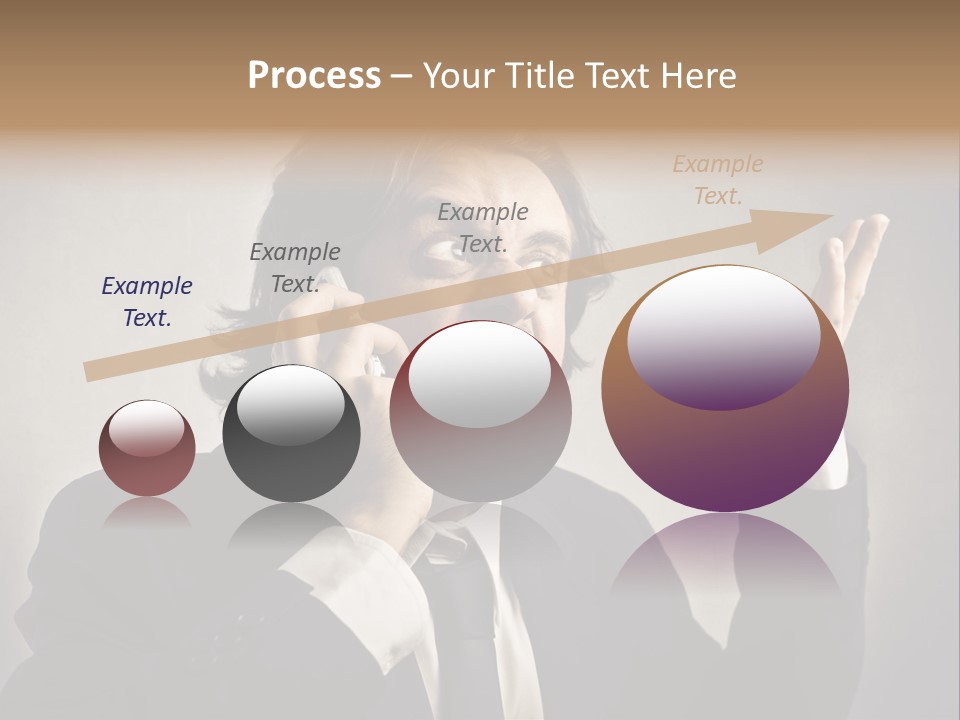 Leader Anger Mobile PowerPoint Template