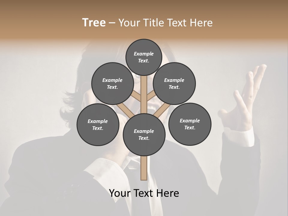 Leader Anger Mobile PowerPoint Template