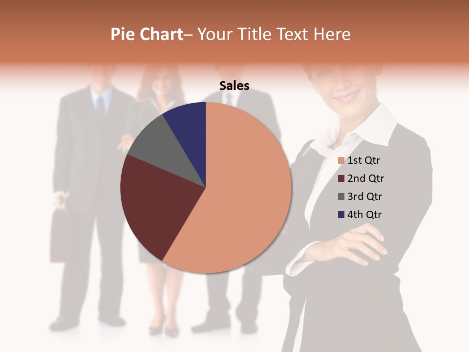 Young Success Girl PowerPoint Template