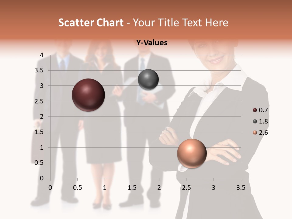 Young Success Girl PowerPoint Template